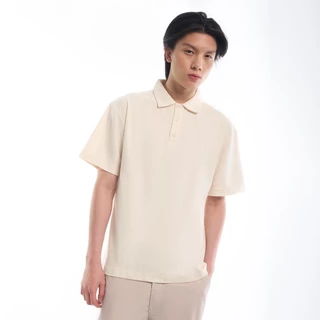 M231 Shift Polo Shirt Pria Pendek Broken White 1111B