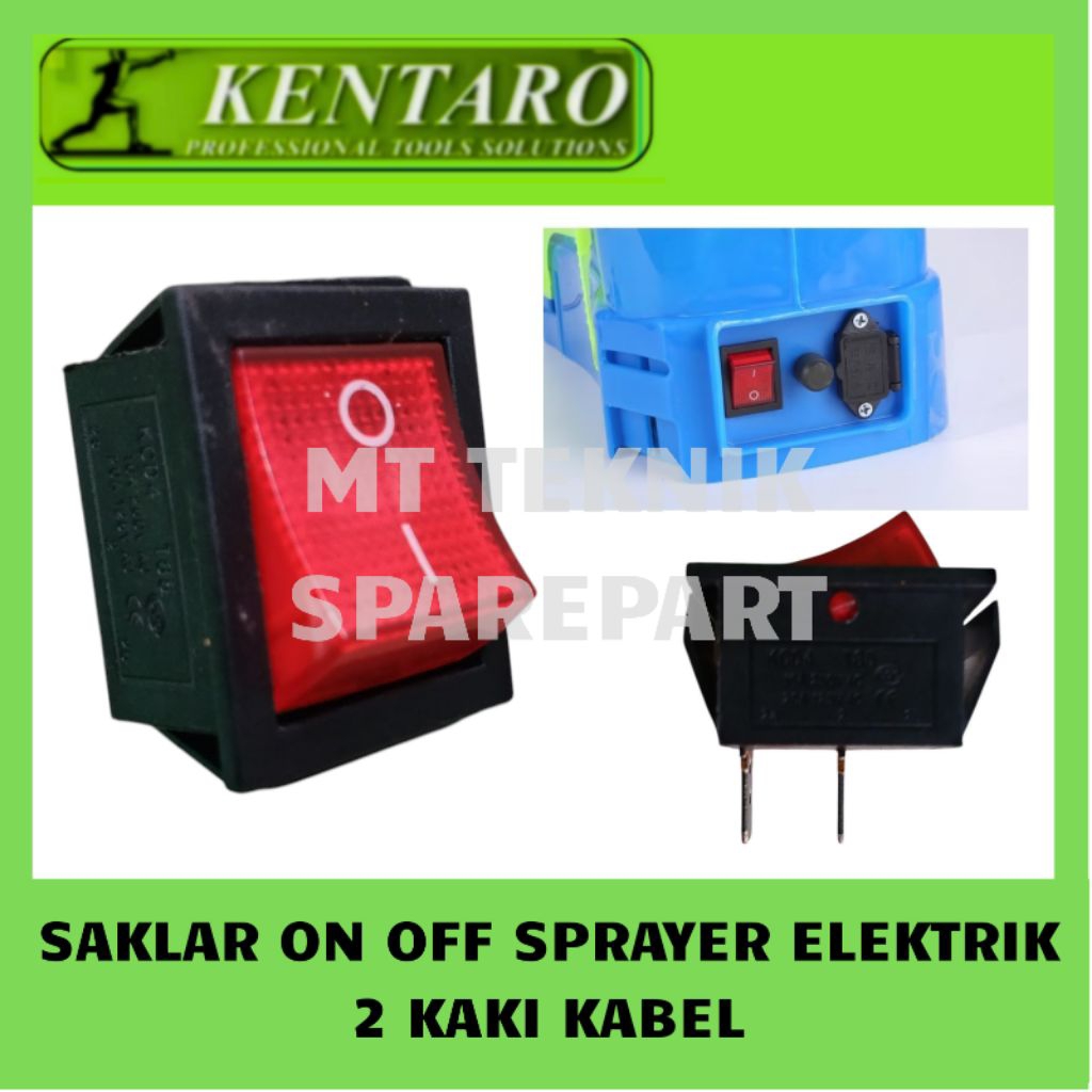 Jual SAKLAR TOMBOL ON/OFF TANGKI TABUNG SPRAYER ELEKTRIK | Shopee Indonesia