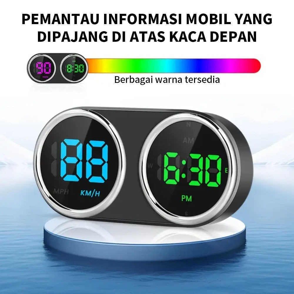 Jual Mobil Speedometer Mobil Motor HUD Headup KM/H MPH Mobil Dengan ...