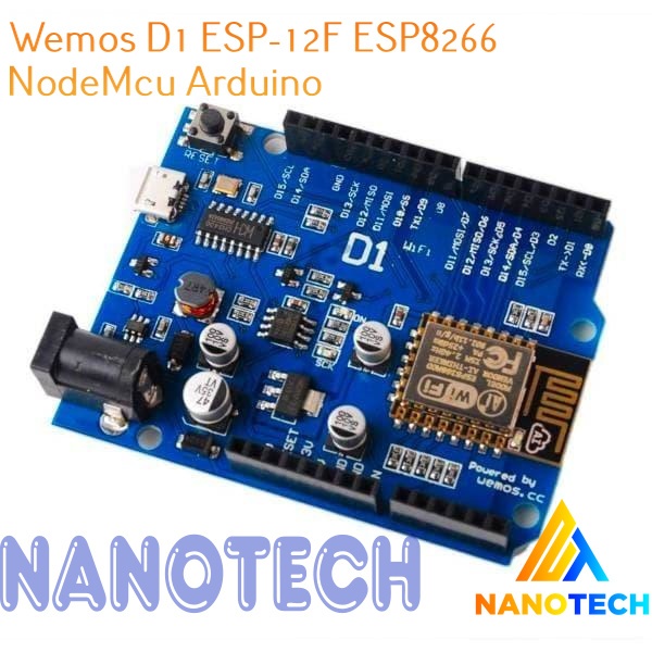 Jual Wemos D1 ESP-12F ESP8266 NodeMcu Arduino | Shopee Indonesia