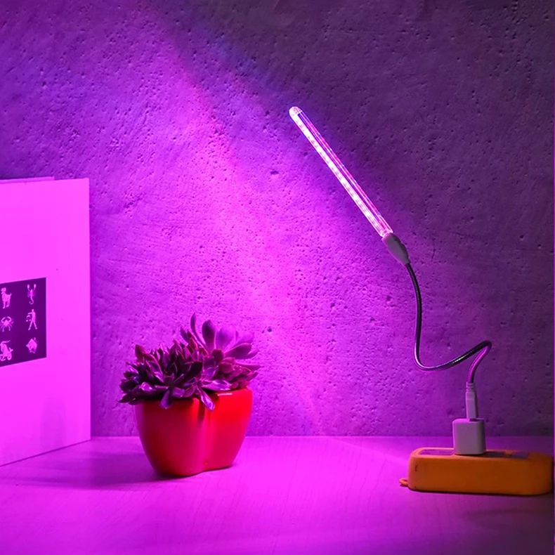 Jual Lampu Tumbuh Tanaman 5V LED Grow Light Full Spectrum Plant Lamp ...