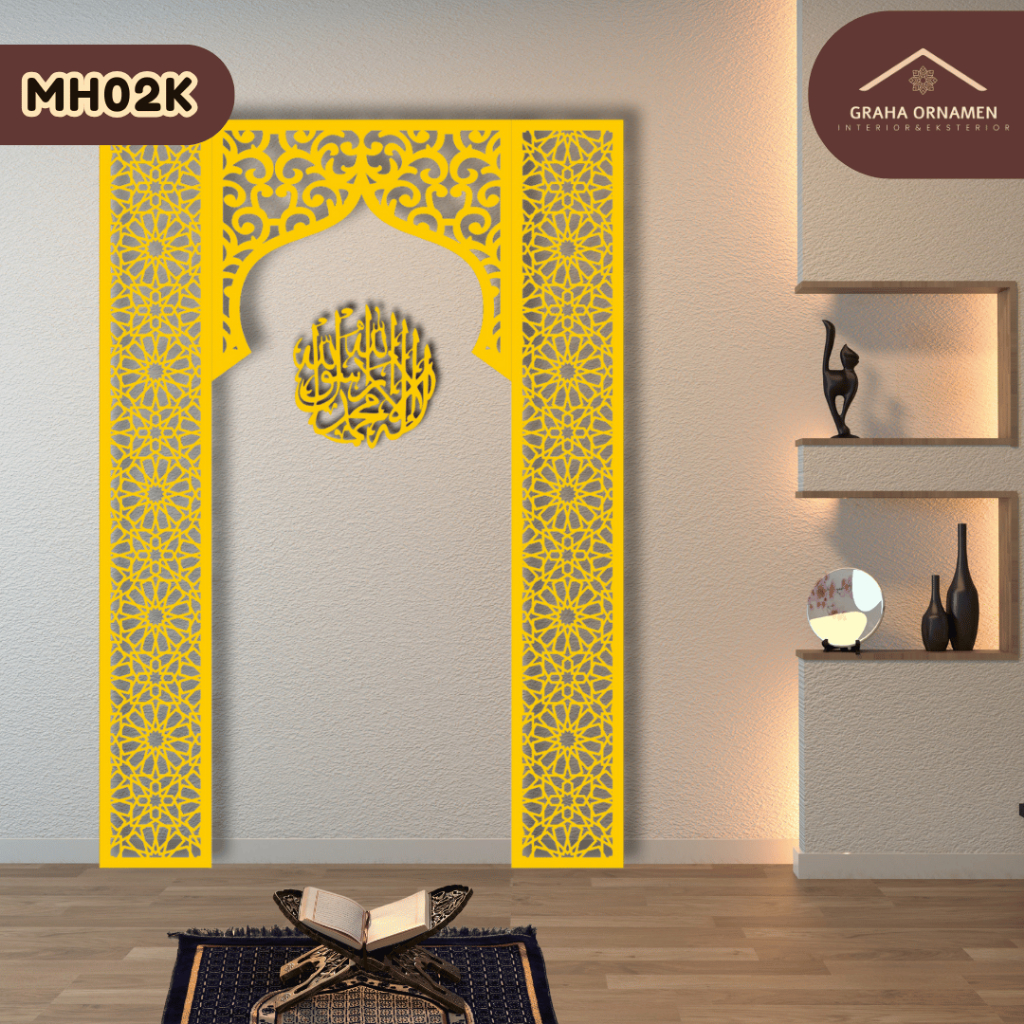 Jual Mihrab Mushola Rumah Estetik Mihrab Mushola Minimalis Mihrab ...
