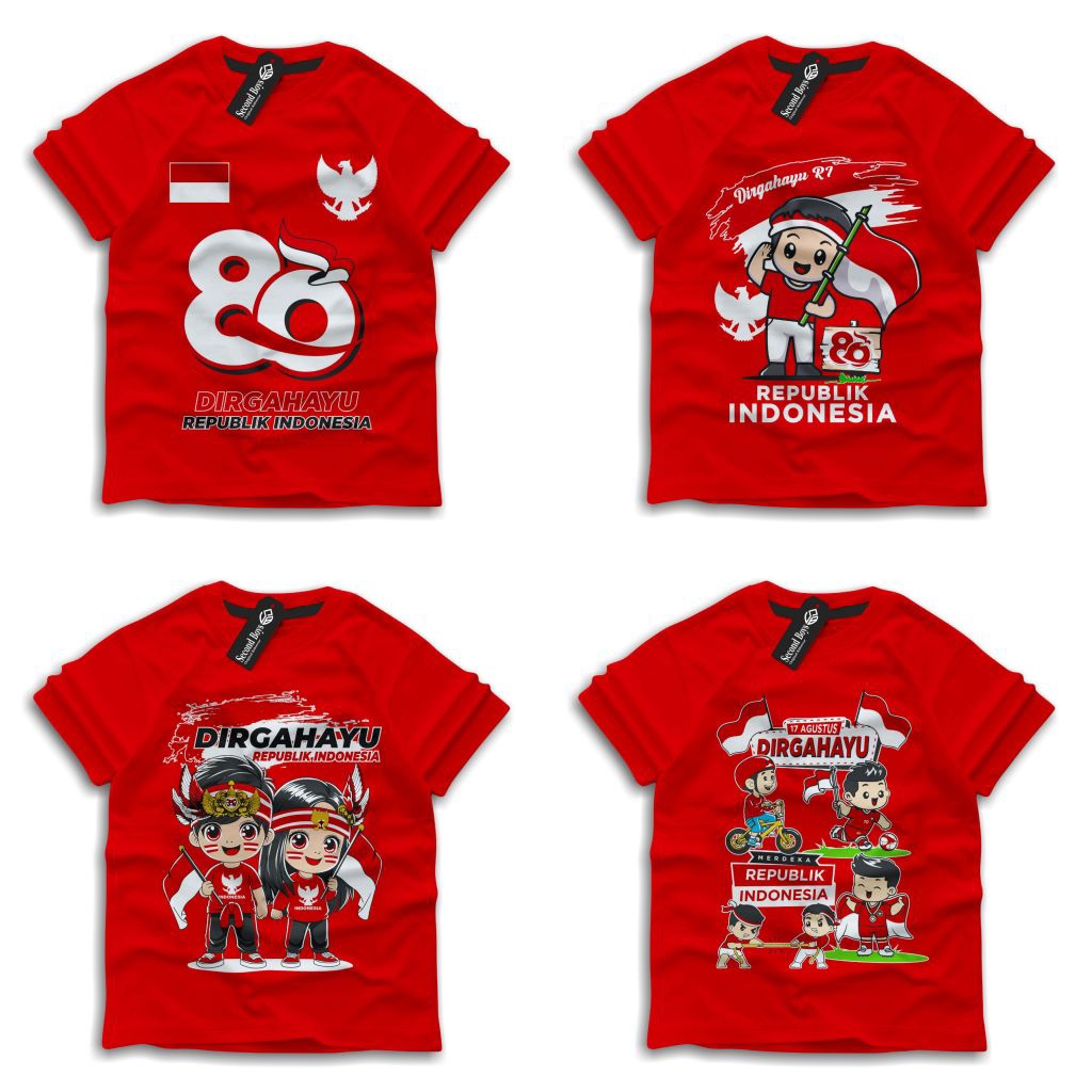 Jual Kaos Distro Anak Kaos kemerdekaan indonesia khusus anak | Shopee  Indonesia