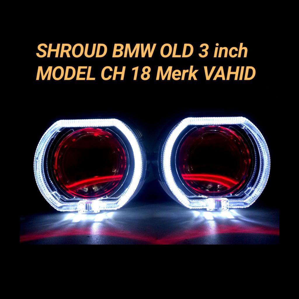 Jual Casing Bi-led 3 inch Bmw OLD Classic mini | Shroud model Ch18 ...