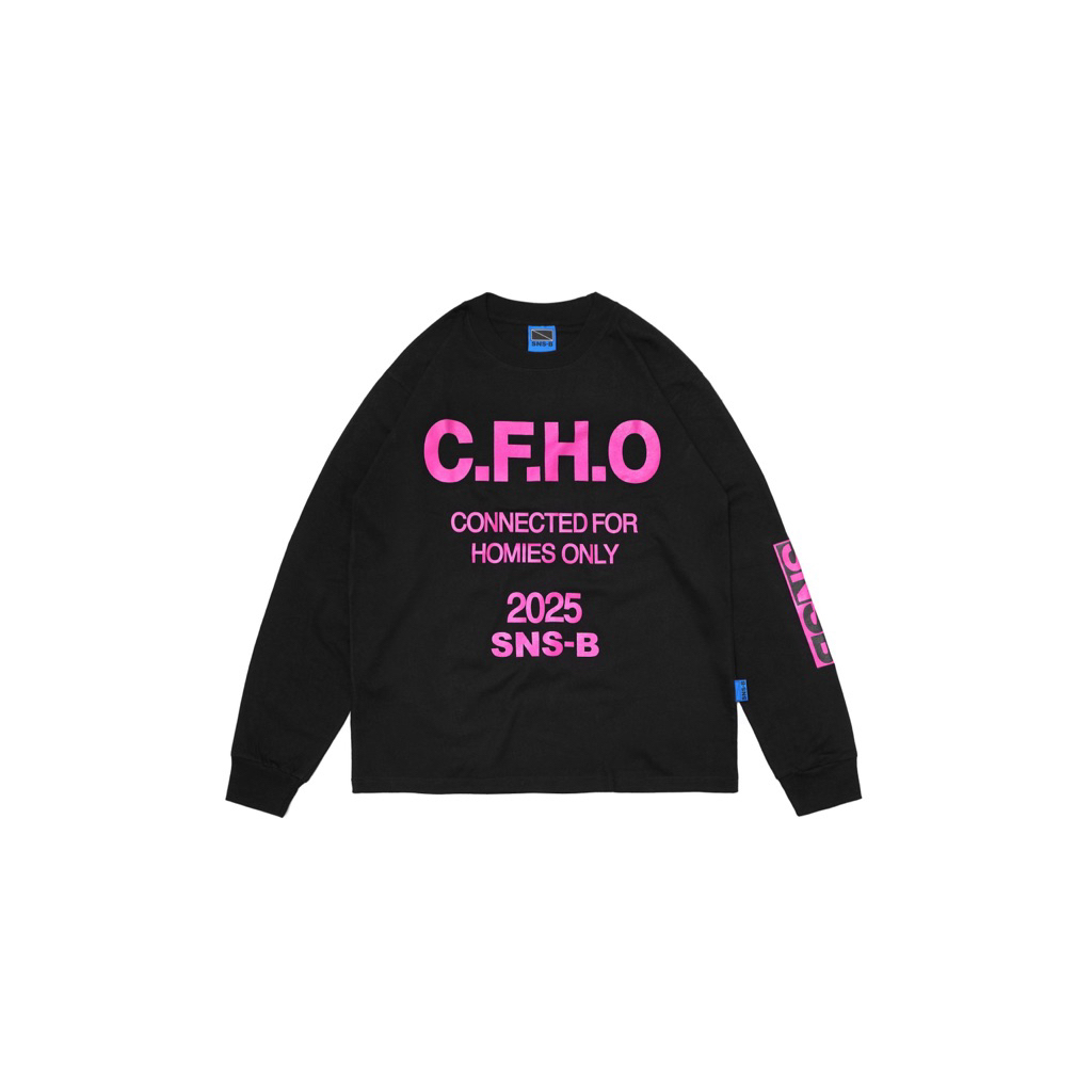 Jual SNSB WORLD | C.FH BLACK/PINK I LONG SLEEVE I SORRYNOTSORRY.B I ...