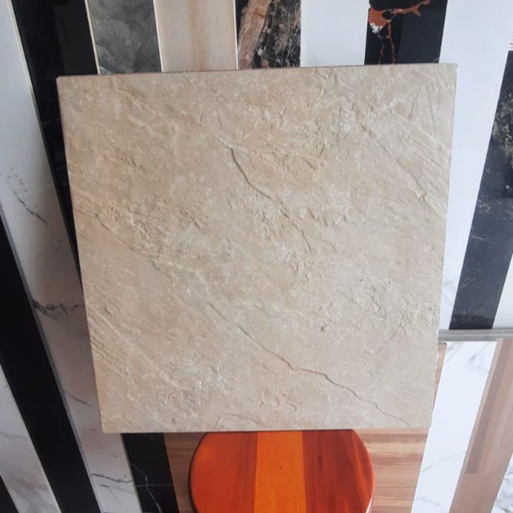 Granit carport kasar cream 60x60 santos BG (CHAT ADMIN/BACA DESKRIPSI SEBELUM MEMBELI)