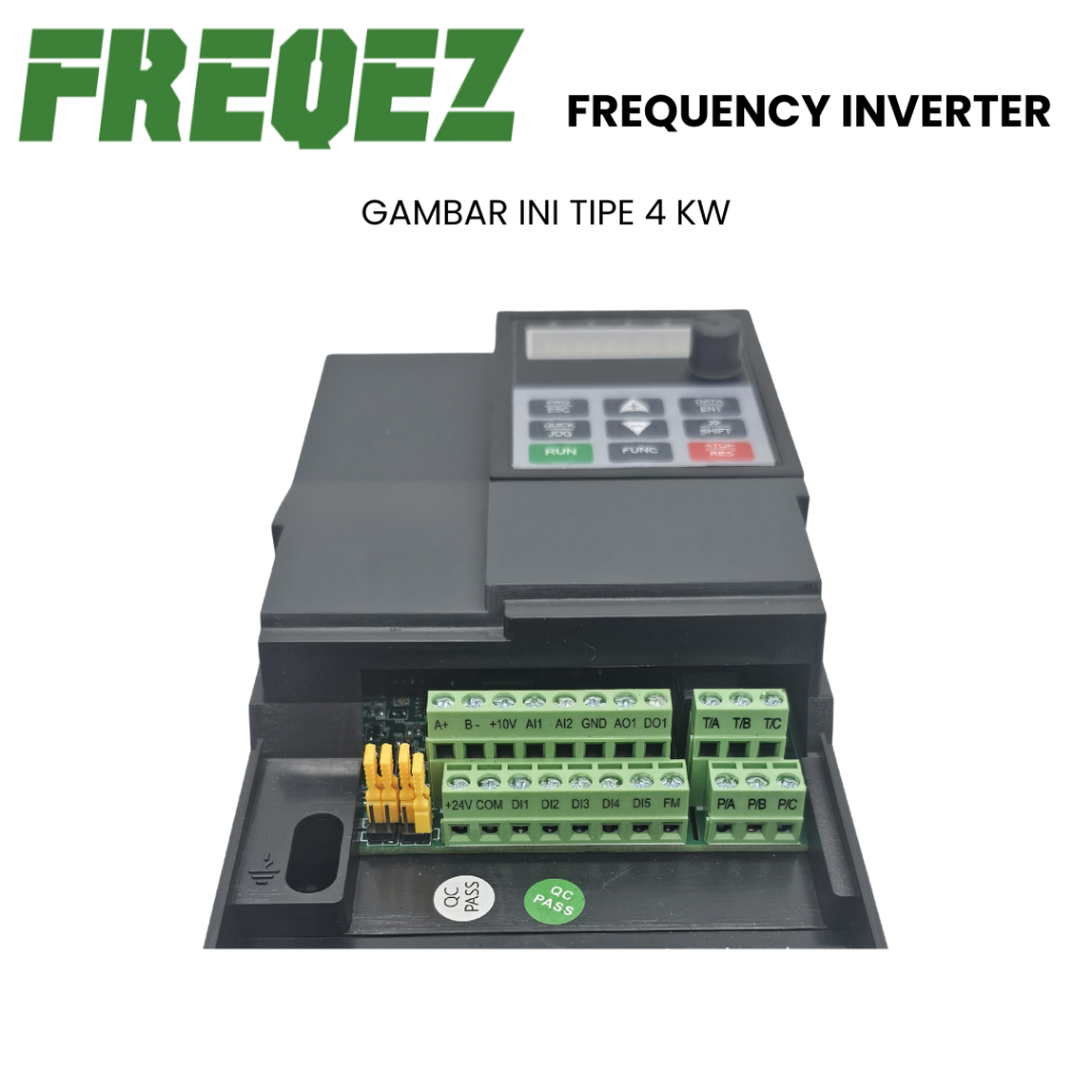 Jual INVERTER VFD 0.75KW/1.5KW/2.2KW/4KW 380V Input 3Phase Output ...