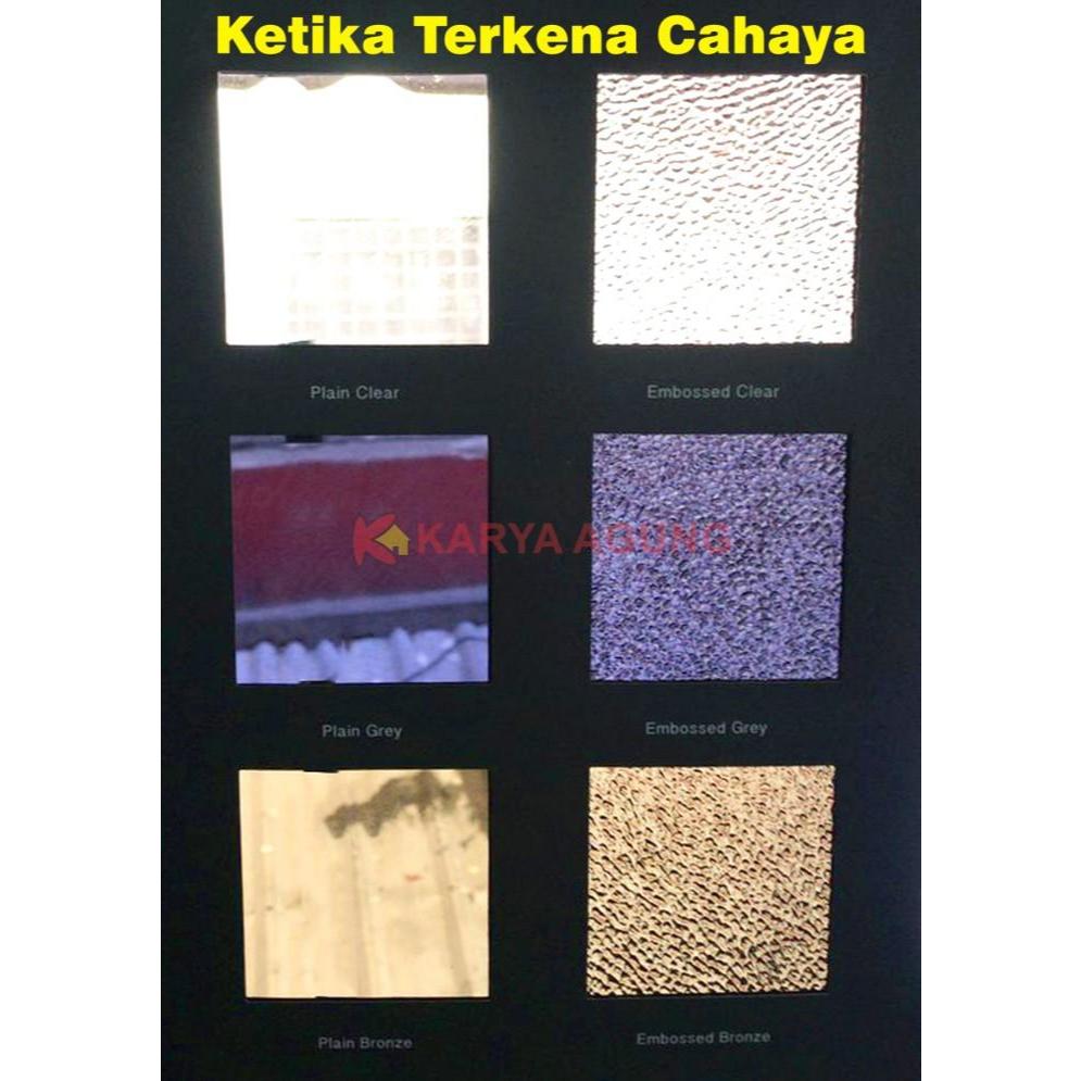 Jual Atap SOLARTUFF SOLID 3mm Embossed (Motif) PER METER / SolarFlat 3 ...