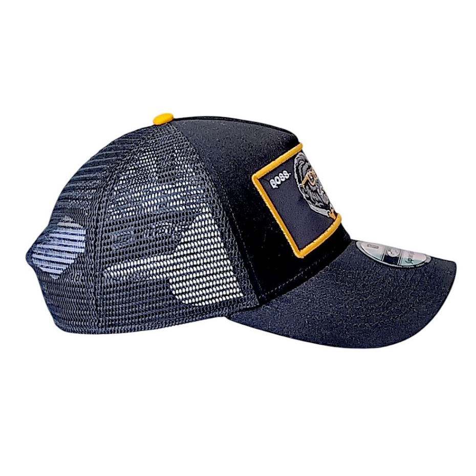 Jual GNZIE topi trucker emblem bodril BOSS MOOD | Shopee Indonesia