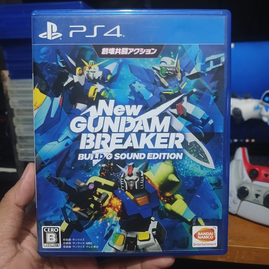 Jeu PS4 NEW GUNDAM BREAKER - Neuf Sous Blister (jamais Ouvert)