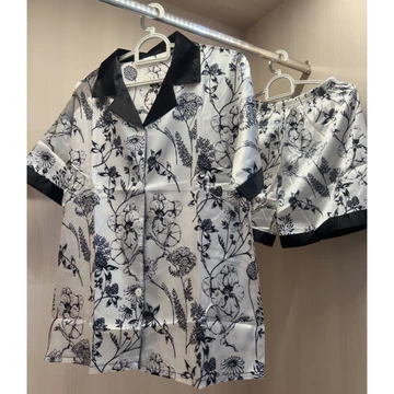 YKL Baju Tidur Wanita Satin Adem Lembut Piyama Setelan Set Cewek