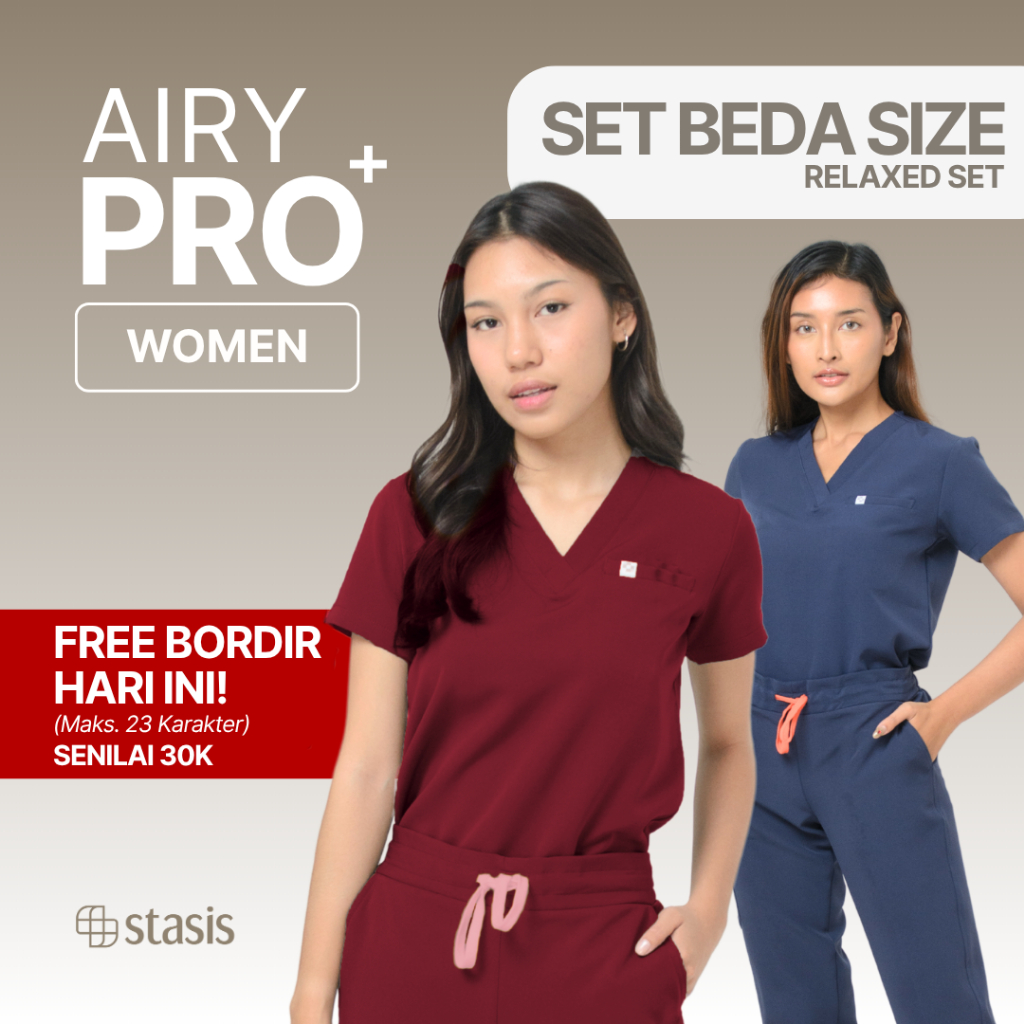 Jual [RELAXED SET] AIRY PRO+ Women Series Vneck Pendek & Panjang ...