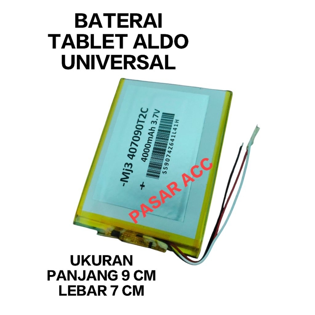 Jual Baterai Tablet Aldo T33 T11 T7Q Epad T2 Prince PC22 Battrey