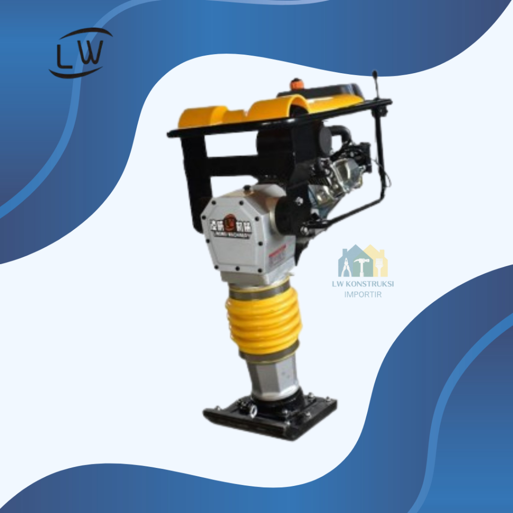 Jual MESIN STAMPER KUDA ENGINE SOLAR DIESEL TAMPING RAMMER 125 BENSIN ...