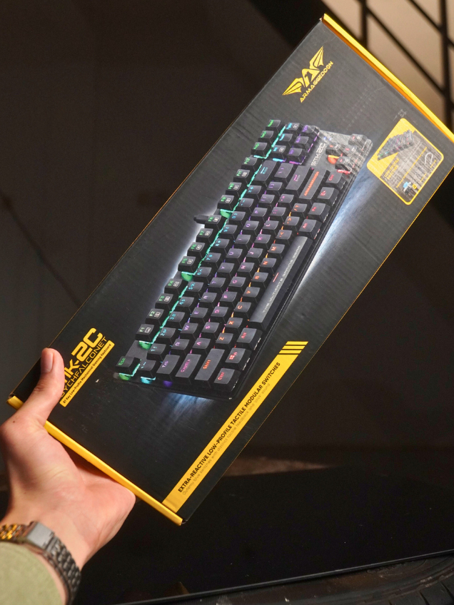 Jual Keyboard Mechanical Gaming TKL Low Profile Armaggeddon SMK-2C ...