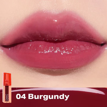 OMG OH MY GLAM Glassy Lip Tint 2g Lip Tint Warna Intense Tahan 12 Jam NEW SHADES
