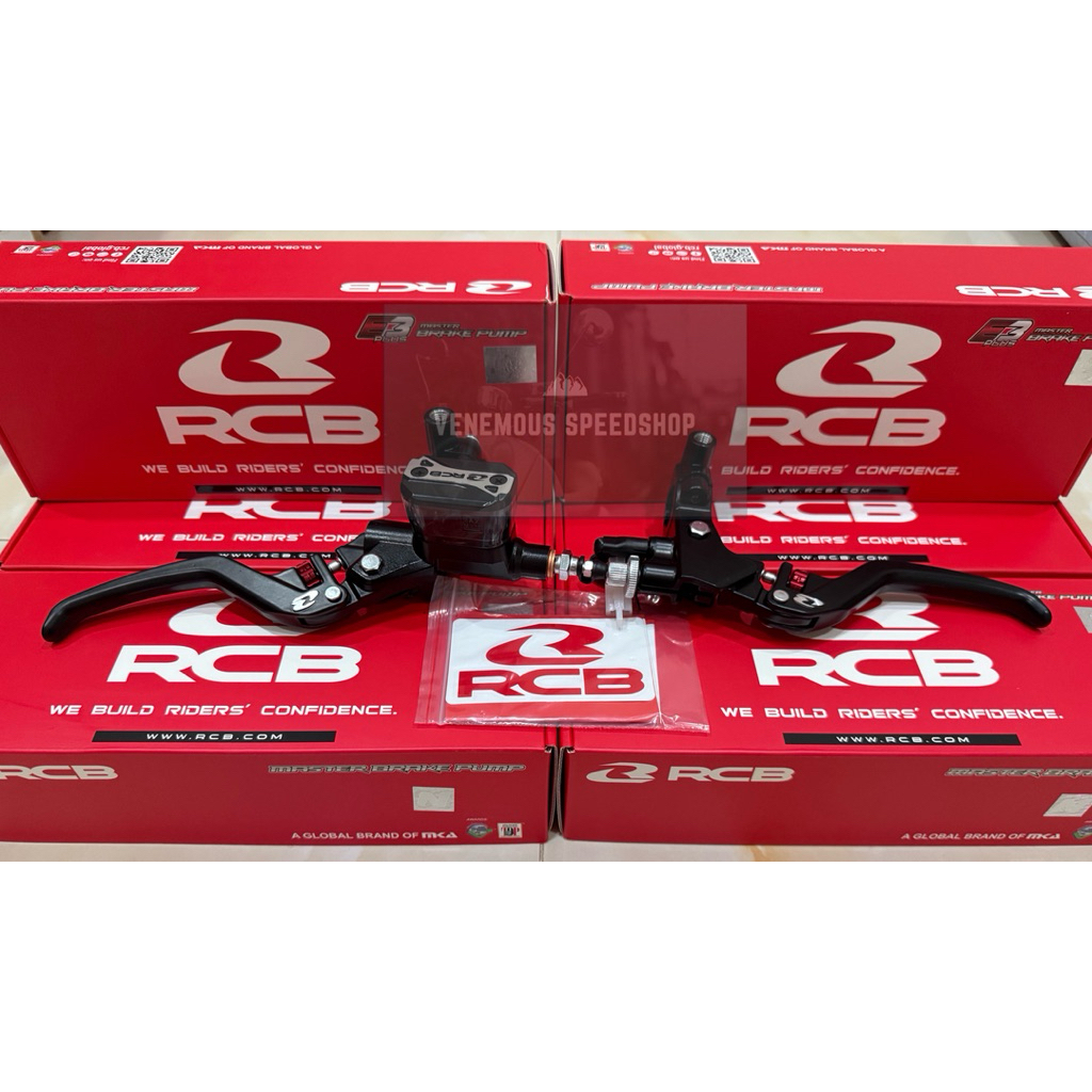 Jual Paket Master Rem RCB E3+ Kotak 14MM Dan Kopling Kiri E3+ (Bisa ...