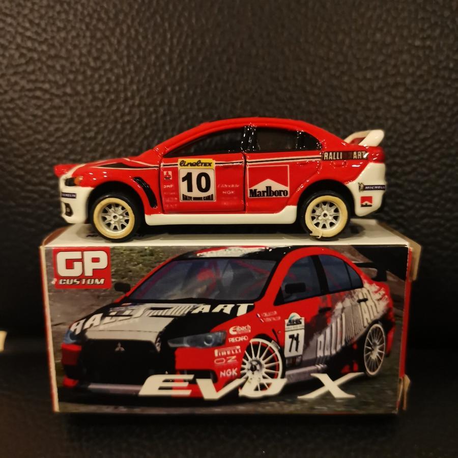 Jual Tomica Mitsubishi Lancer Evolution X Custom Red Final Editon ...