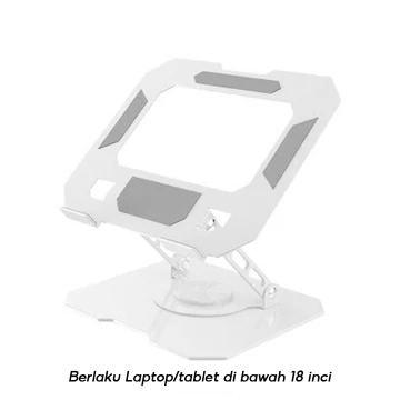 Stand Laptop Stand Penyangga Laptop Stand Holder Lipat Adjustable Anti Slip Untuk Laptop