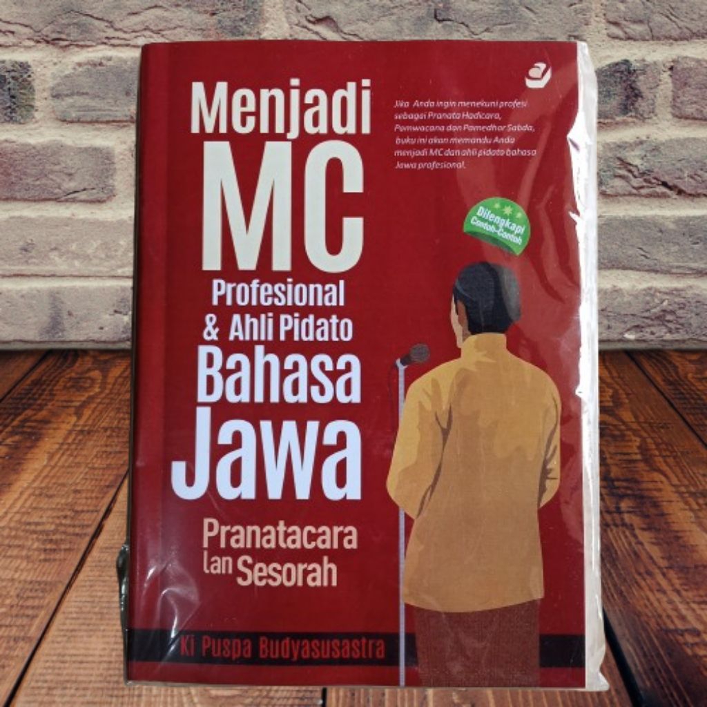 Jual MC Jawa - Buku Panduan Menjadi MC Profesional dan Ahli Pidato ...