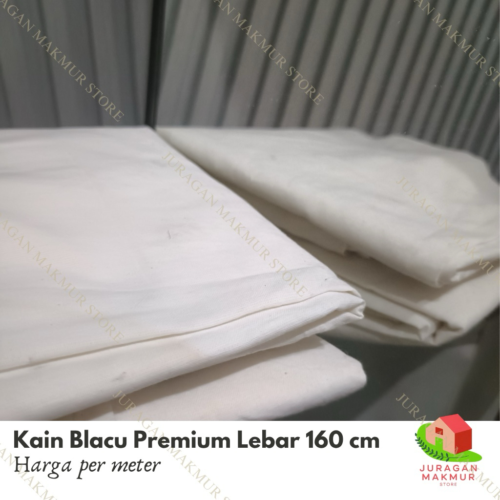 Jual KAIN BLACU BELACU SPECIAL TEBAL SERAT RAPAT GRADE A 1 METER LEBAR ...