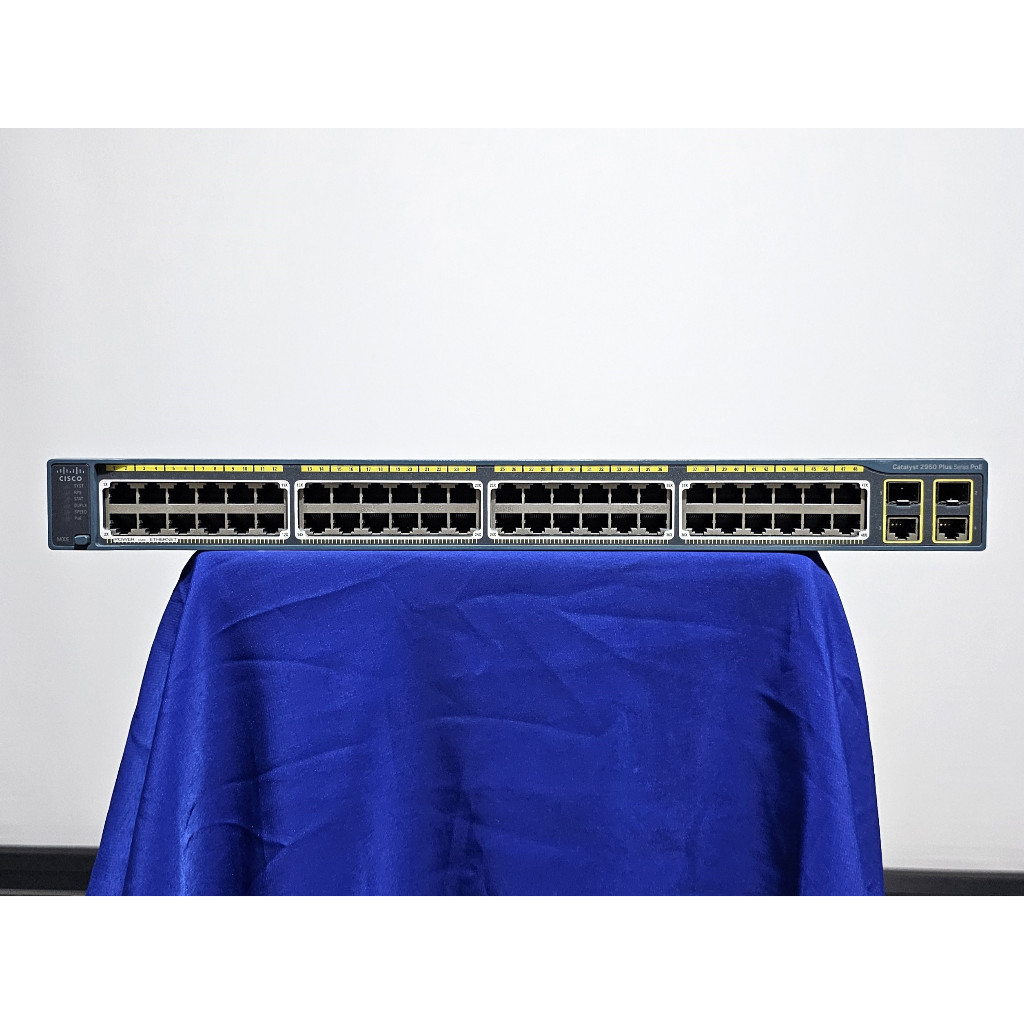 Jual Switch Hub Cisco Catalyst 2960 Plus 48 PST L 48 Port Poe 2 Port ...