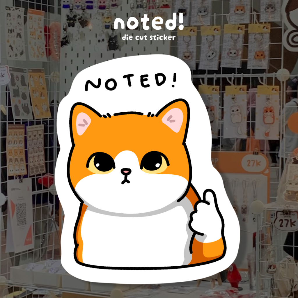 Jual Caca Studio - Sticker Meme Noted | Shopee Indonesia
