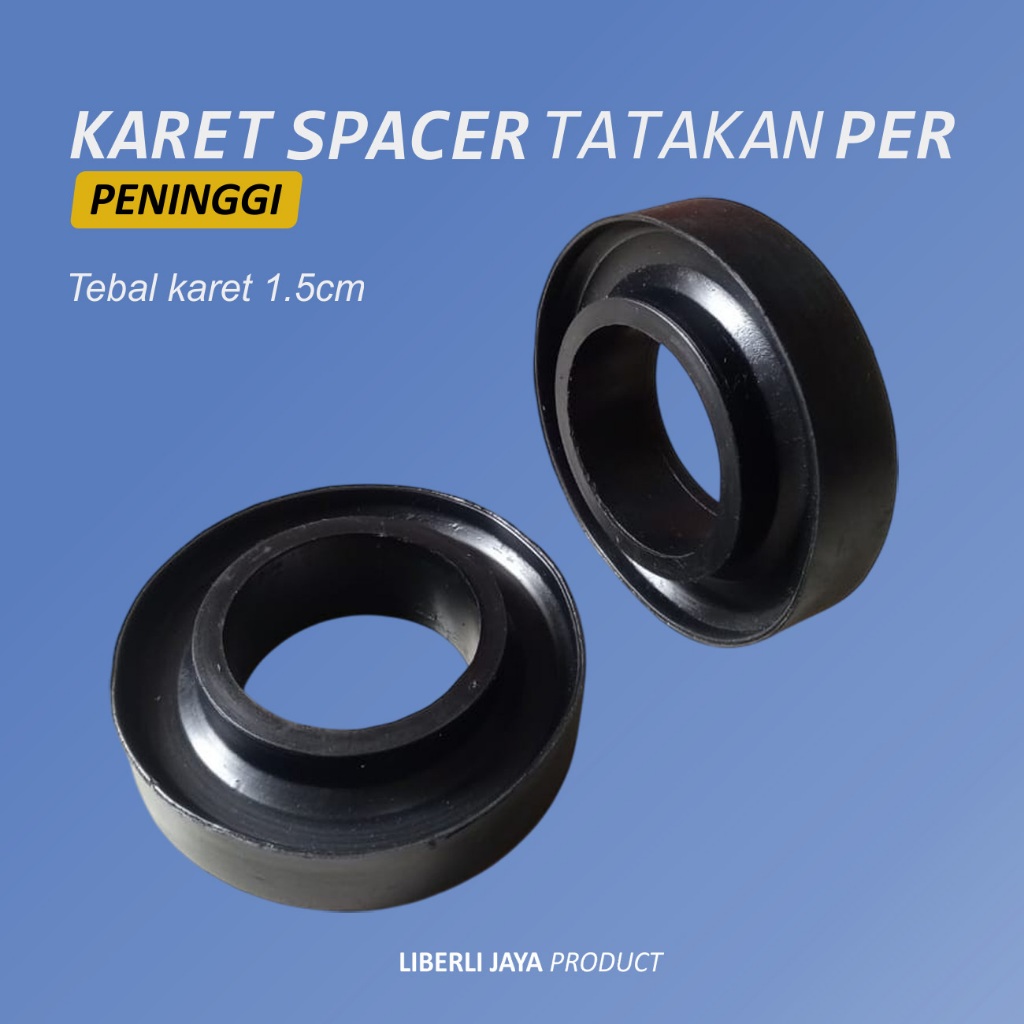 Jual Karet Spacer Per Belakang Atas Datsun Go Go+ Tebal 1.5cm 2pcs ...