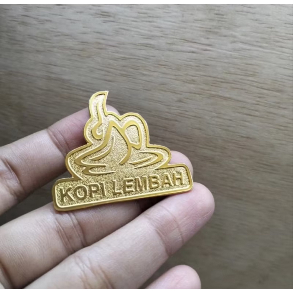 Jual pin kuningan custom / pin magnet kuningan / pin enamel custom ...