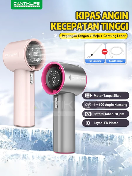 Kipas Angin Genggam Portabel Turbo