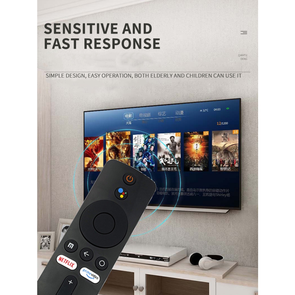 Jual Remote Control For Xiaomi MI Box S MI Smart TV Stick Bluetooth ...