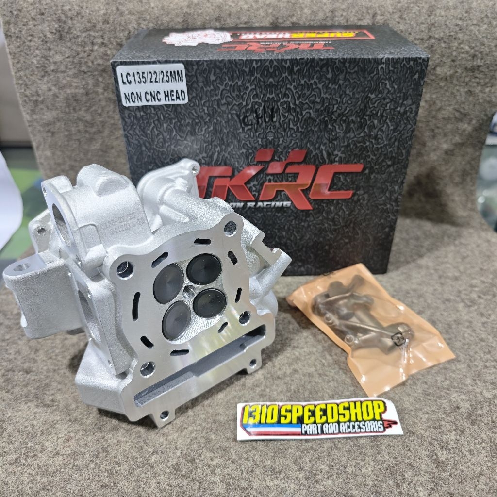 Jual BLOK HEAD CILINDER HEAD TKRC 22/25 4.5MM MX KING MX 135 VIXION R15 ...