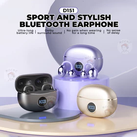 Mochoe D151 Headset Bluetooth TWS Wireless Earphones Bluetooth 5.4 In Ear HIFI Mini Waterproof