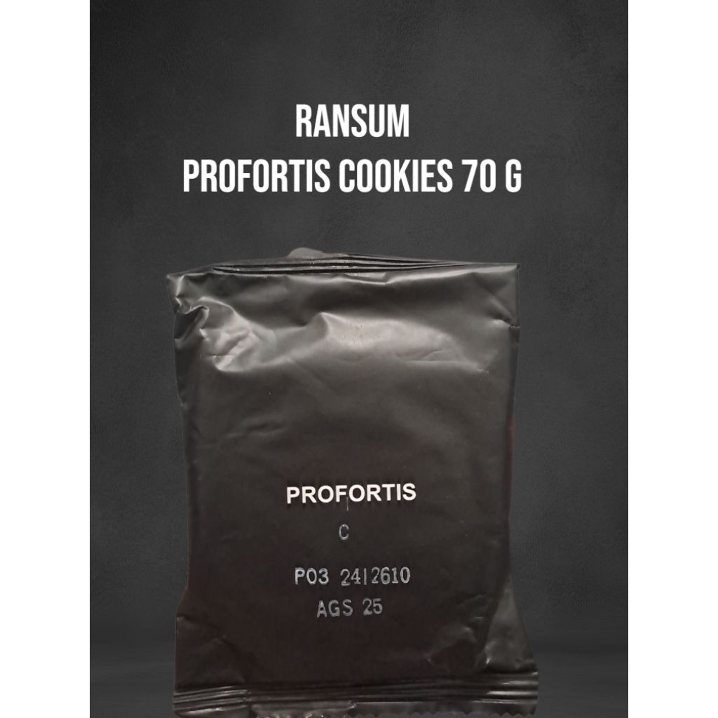 Jual Cookies Survival Profortis C - Ransum TNI Tinggi Energi,Cocok ...