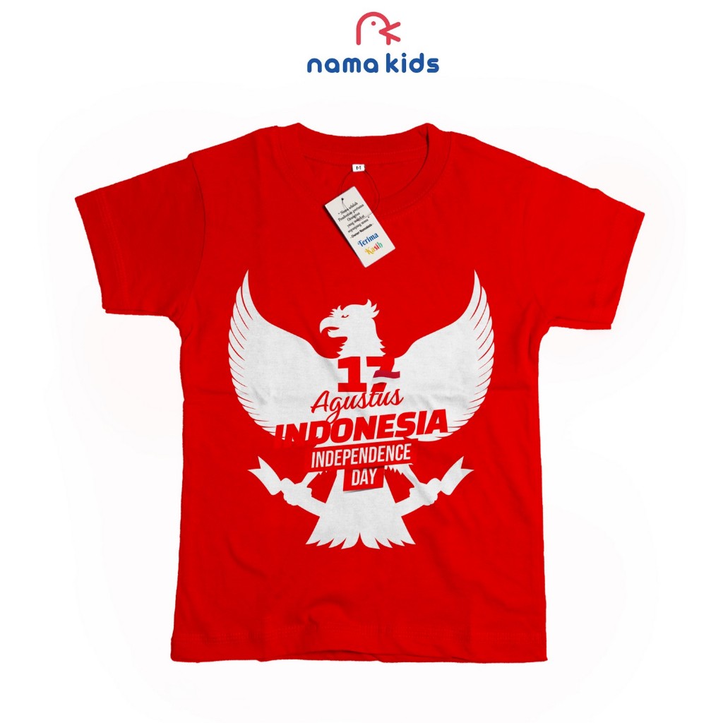 Jual Kaos Anak Tema 17 Agustus Kemerdekaan Indonesia HUT RI Asutusan ...