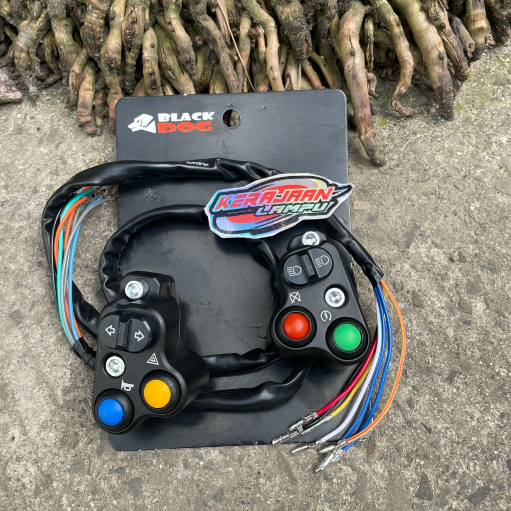 Jual 1 Pcs Saklar On Off Vietnam Ducati 3 Tombol Kiri Kanan Tombol ...