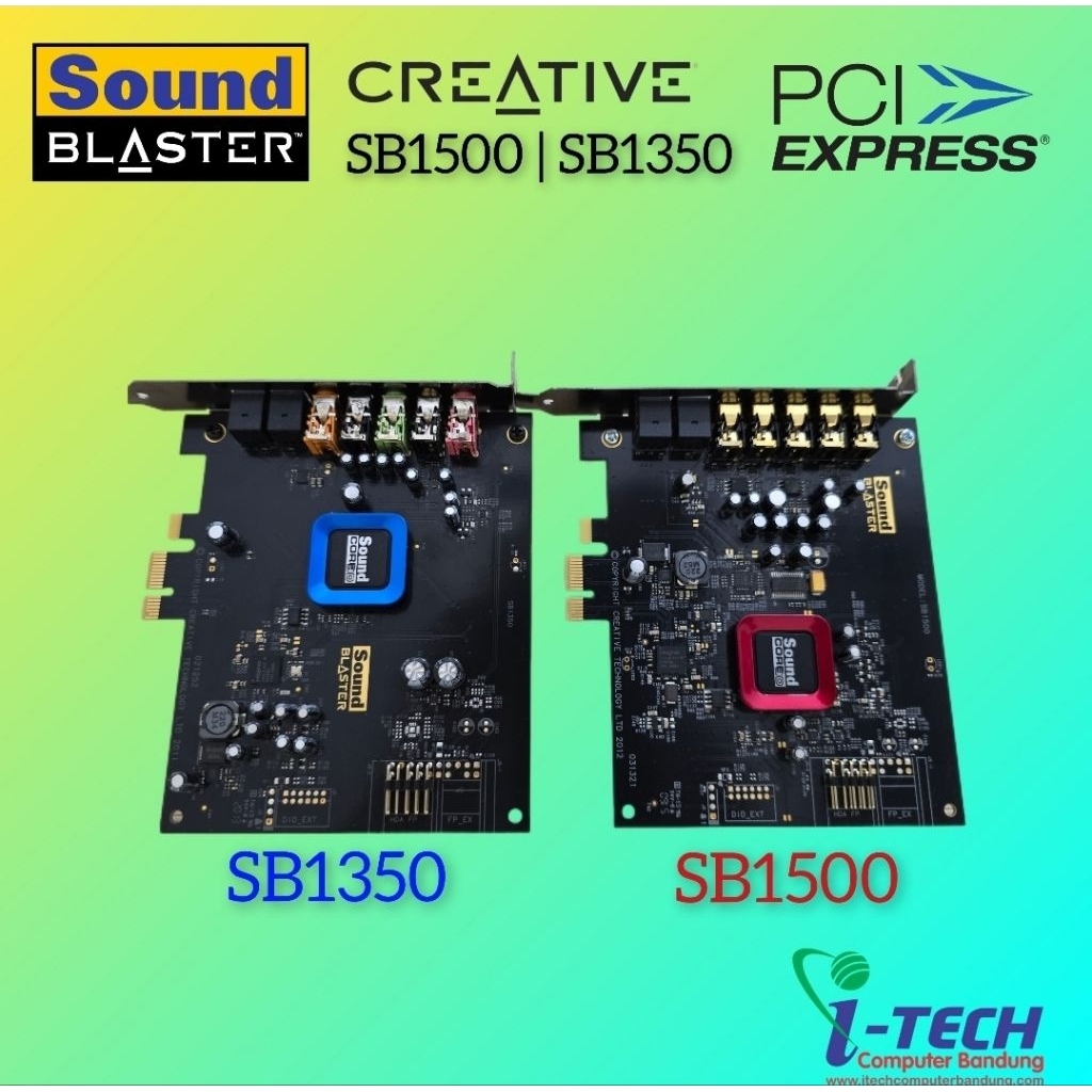 Jual SOUND CARD CREATIVE SB1500 | SB1350 PCI EXPRESS | Shopee Indonesia