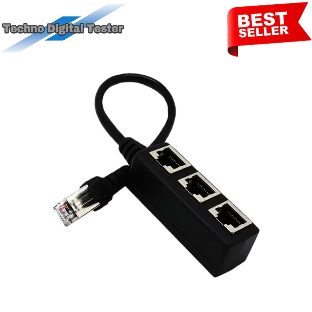 Jual Konektor Sambungan Kabel LAN RJ45 Ethernet ke Komputer/PC ...