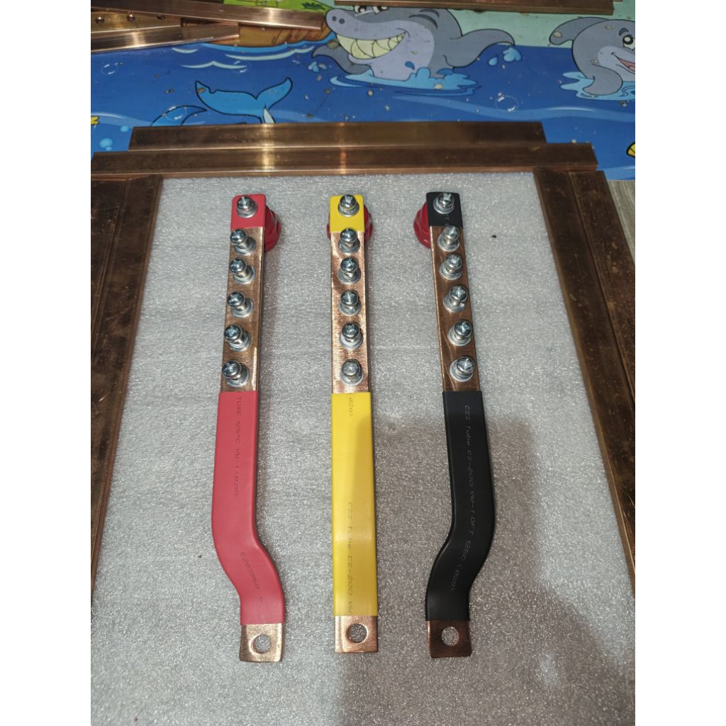 Jual BUSBAR 3×20 RST PANJANG 25 CM UNTUK MCCB 125A | Shopee Indonesia