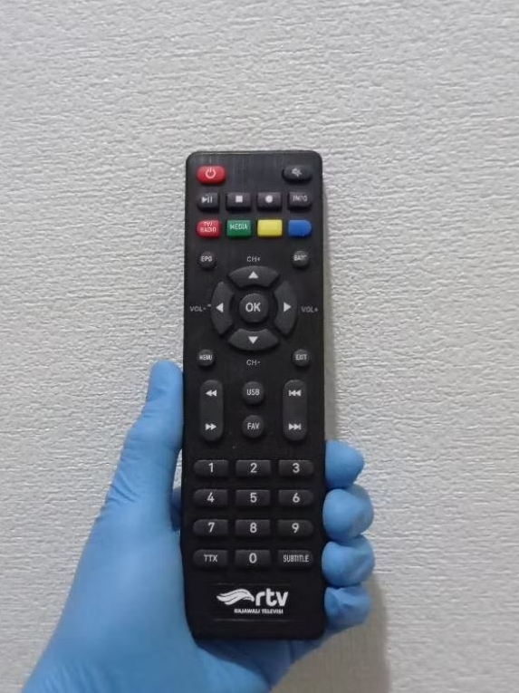 Jual Remote Remot Set Top Box STB DVB-T2 Digital TV CBM RTV digital tv ...