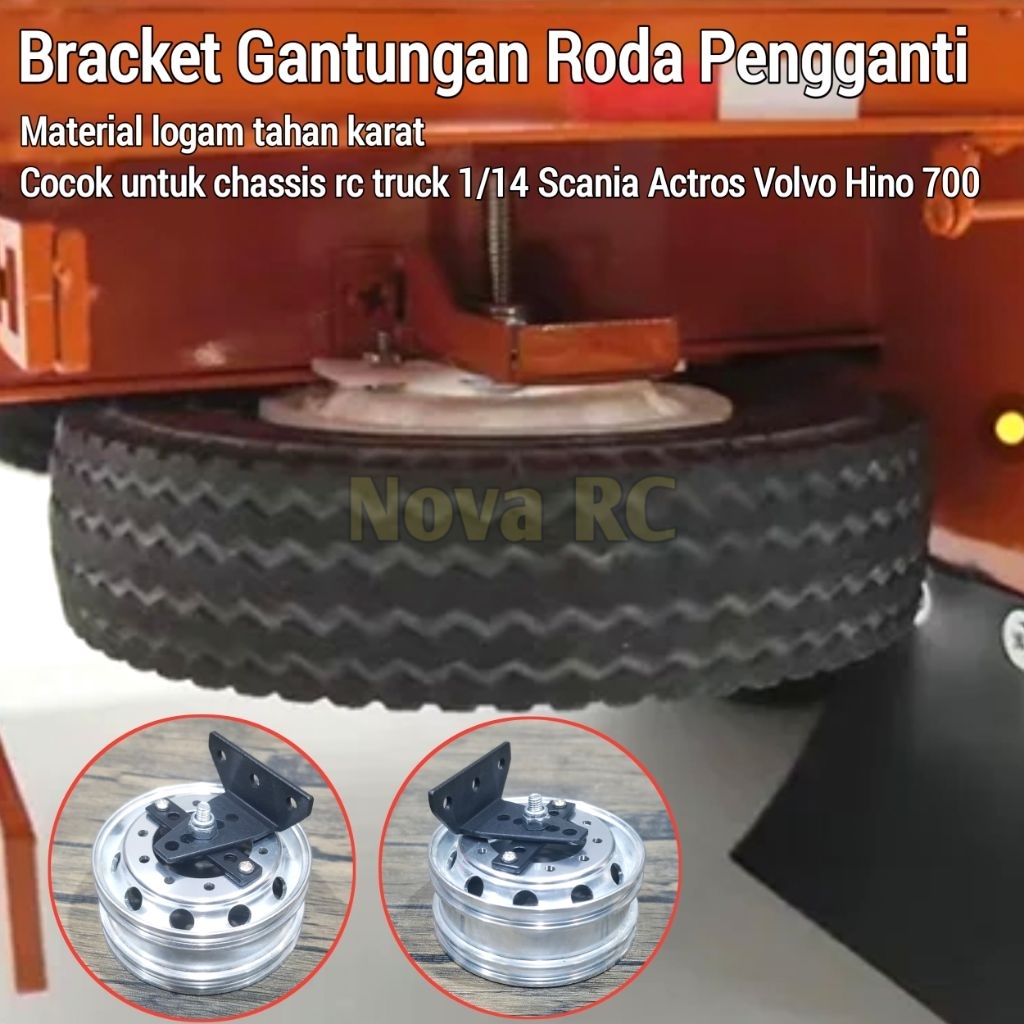 Jual Bracket gantungan roda pengganti material logam tahan karat untuk ...