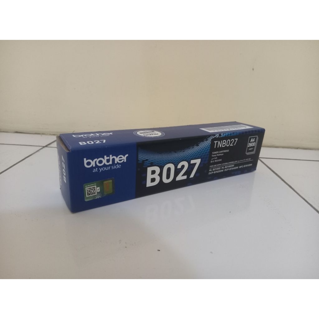 Jual Brother Toner Cartridge TN-B027 Black ( Hitam ) Original | Shopee ...