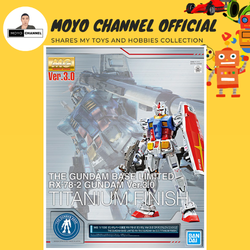 Jual (SUPER RARE) Master Grade (MG) RX-78-2 Ver.3.0 Titanium Finish ...