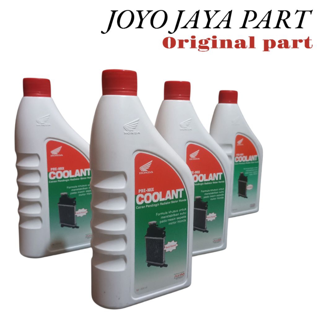 Jual AIR RADIATOR / PRE-MIX COOLANT 500ml ASLI ORIGINAL AHM HONDA ...