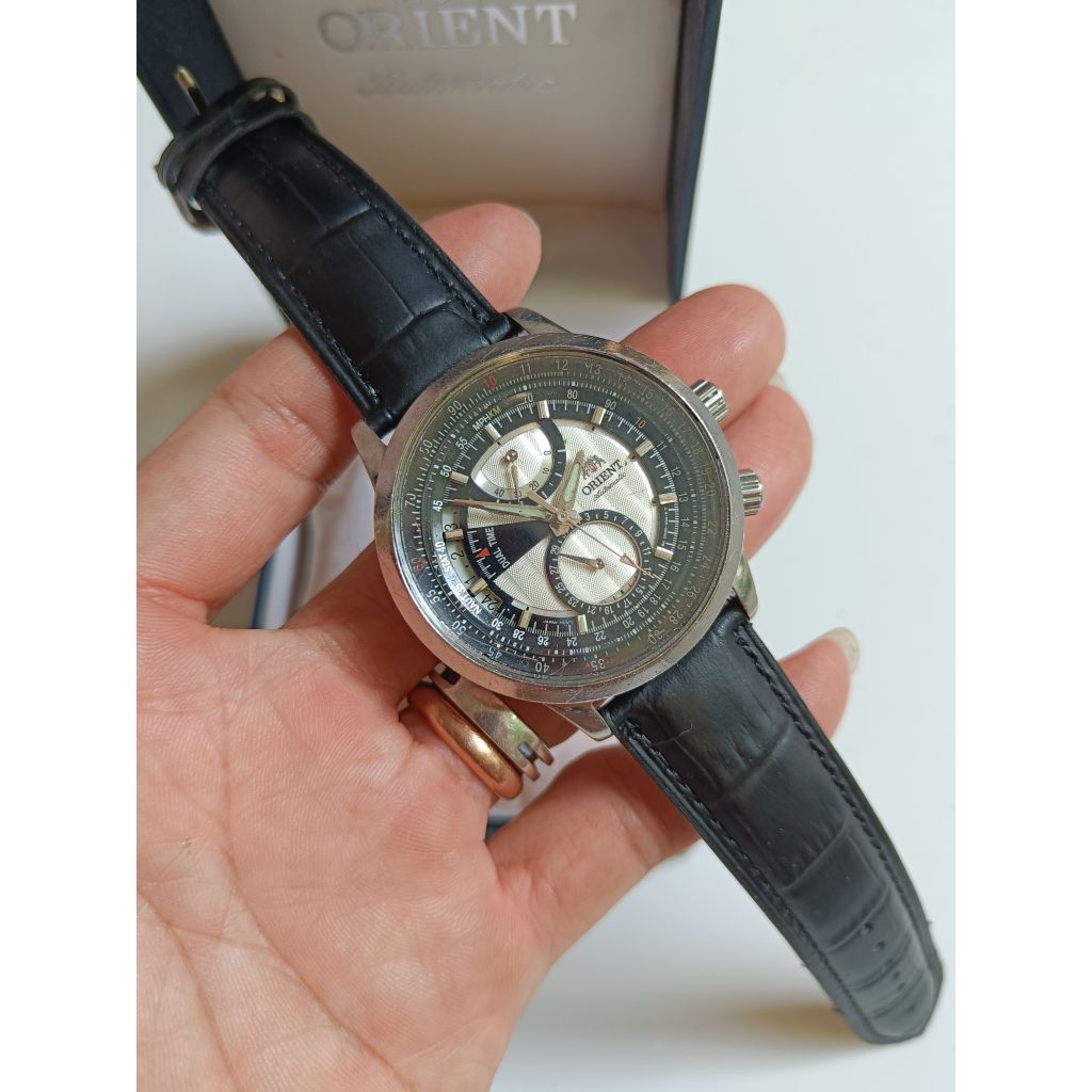 Jual Orient dual time automatic original bekas normal siap pakai ...