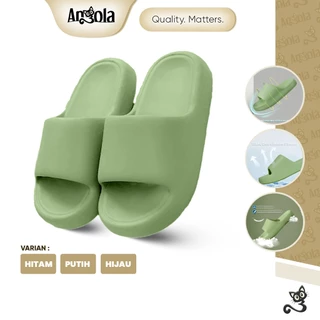 ANGOLA Sendal Slip On H33 Sandal Rumah Slop Santai Wanita Pria/Sendal Korea Jelly