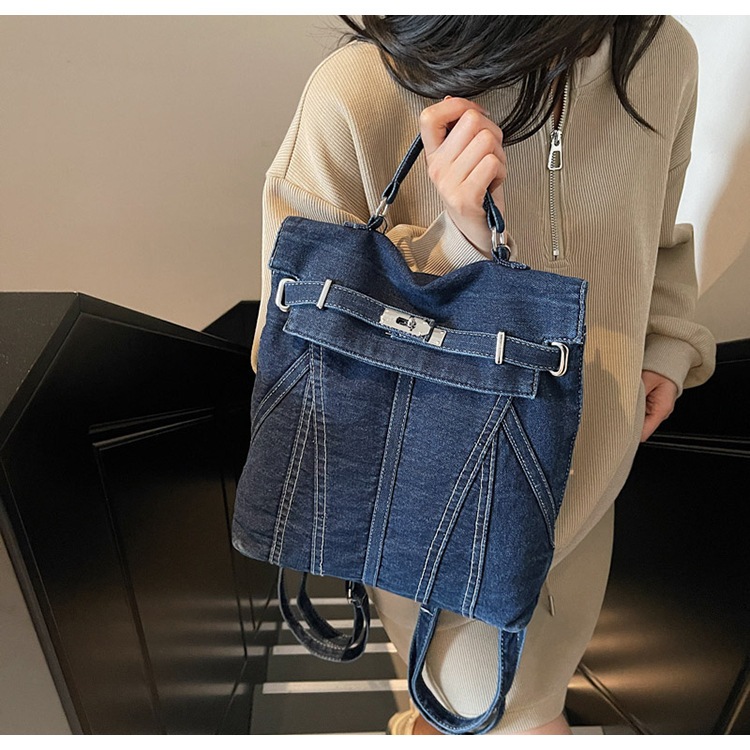 Jual Ransel Denim Ukuran Kecil 3 Warna | Shopee Indonesia