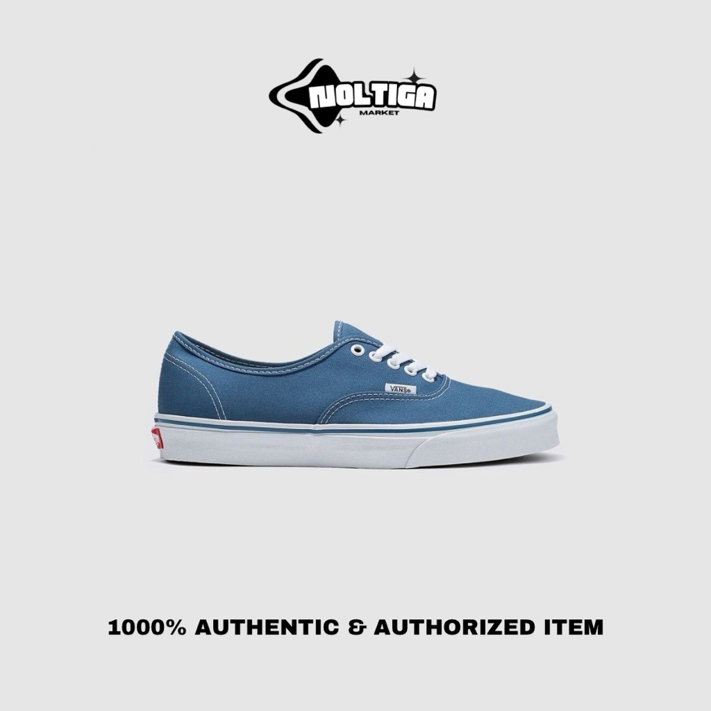 Jual Vans Authentic Classic Navy White Original Resmi | Shopee Indonesia
