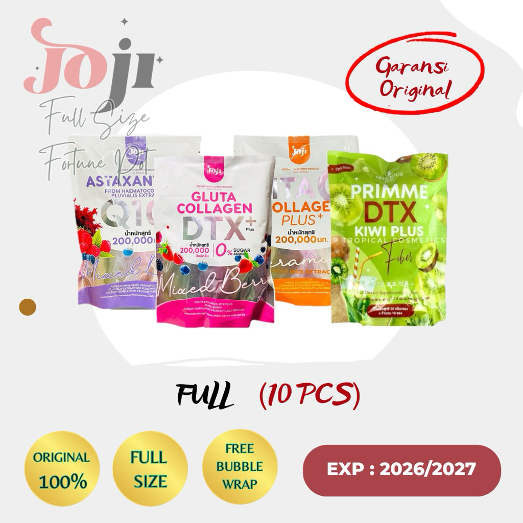 Jual [READY] JOJI GLUTA COLLAGEN DTX/ JOJI ASTAXANTHIN Q10/ JOJI VITA C ...