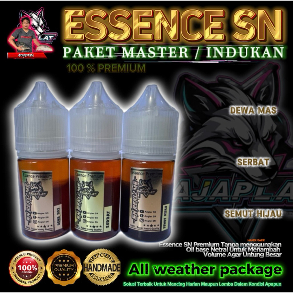 Jual Paket Juara Essence Indukan Premium Ikan Mas Threeple Strike ...